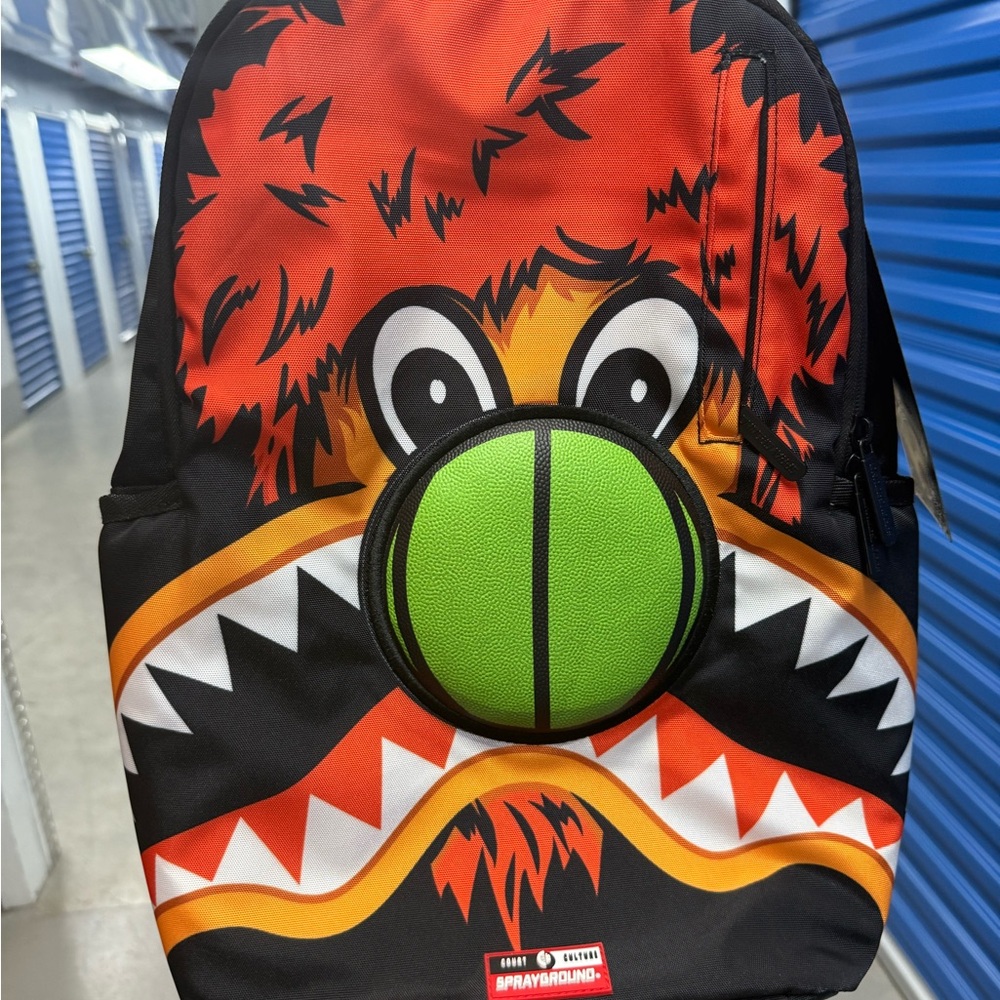 BRAND NEW SPRAYGROUND X NBA COURT CULTURE MIAMI HEAT BERNIE BACKPACK LIMITED